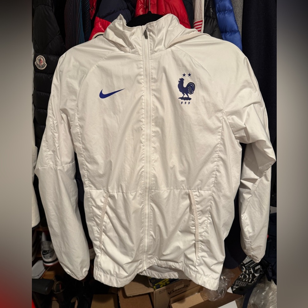 Nike Official Chelsea Soccer Jacket Red White Blue S
